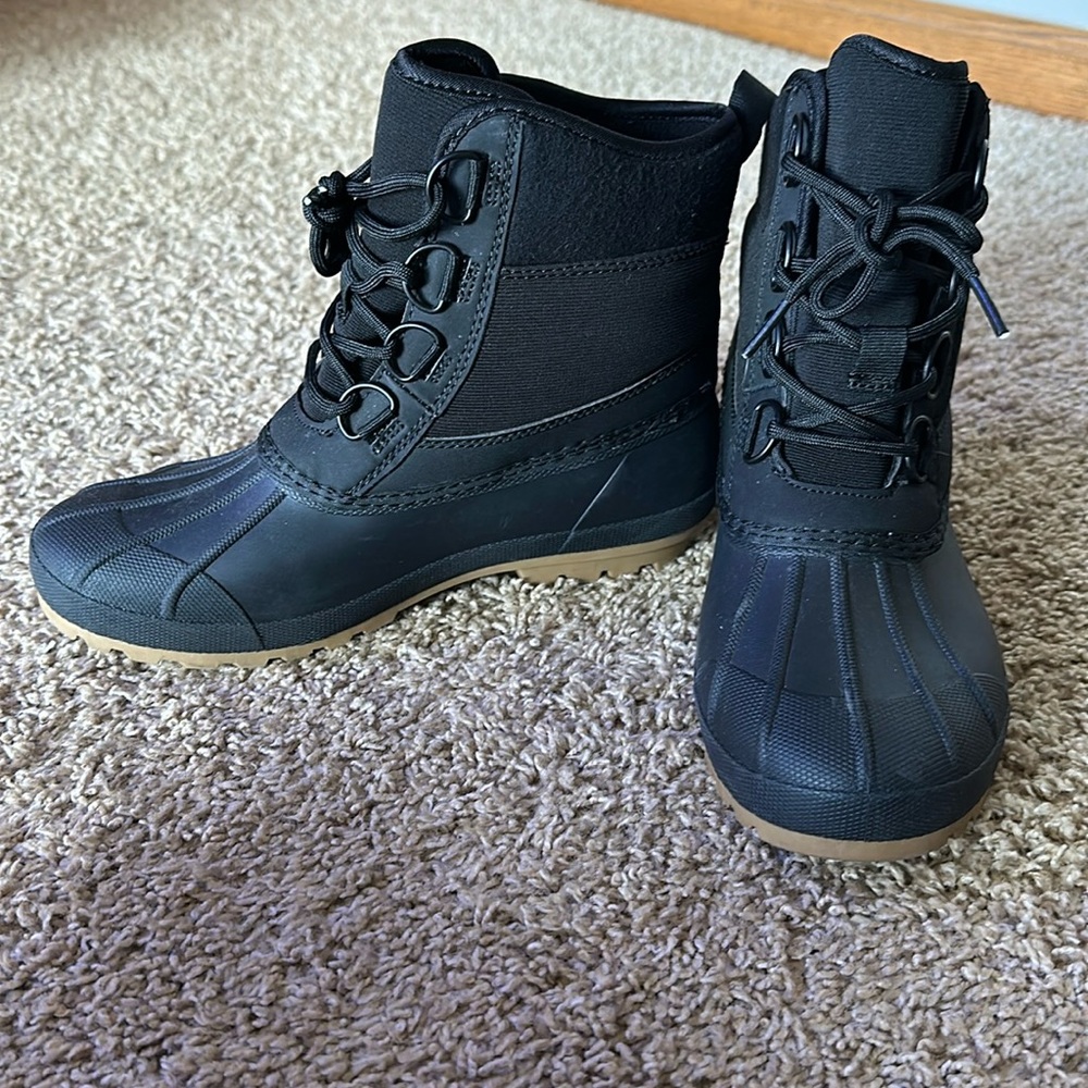 Women's Tiffy Duck Boots - Universal Thread Jet Black 7